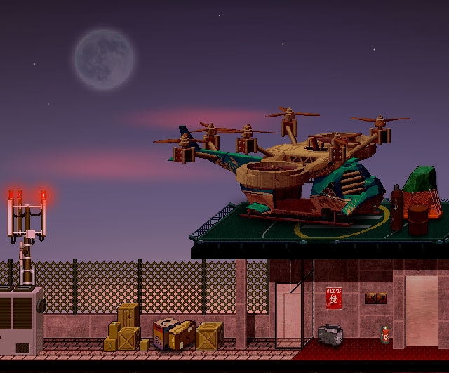 Repair the helicopter